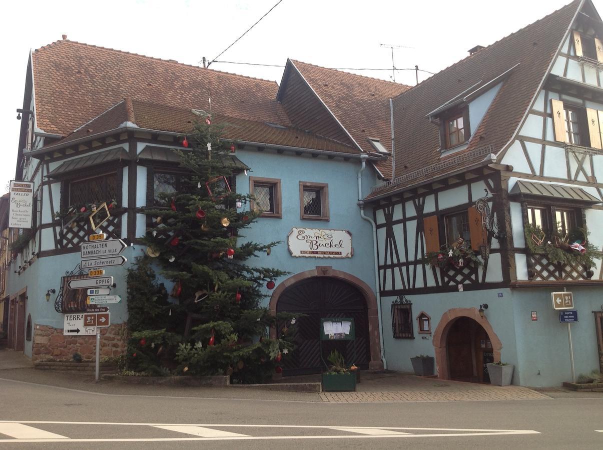 Hotel Restaurant Faller Emmebuckel Itterswiller Exterior photo